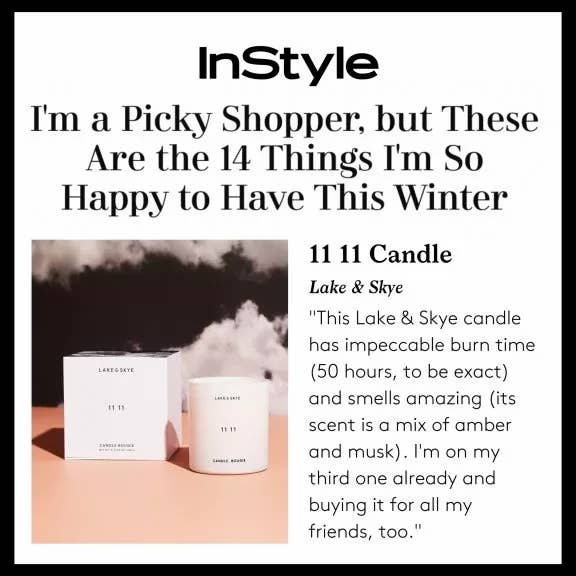 11 11 Candle - Allure 'Best of Beauty' Award Winner