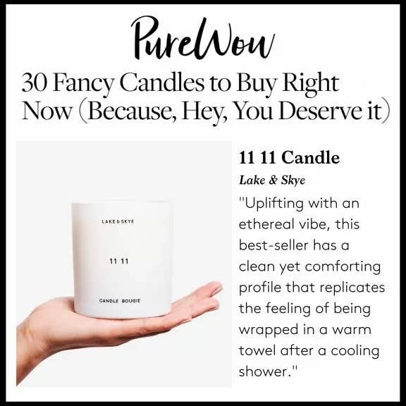 11 11 Candle - Allure 'Best of Beauty' Award Winner